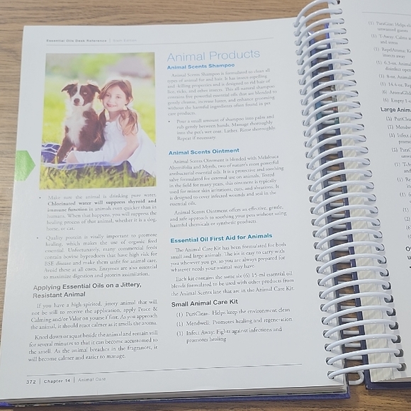 Essential Oils Desk Reference Guide Sixth Edition hard covered, spiral bound - Picture 3 of 6